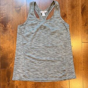 Athleta Heathered Gray Racerback Tank